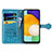 Samsung Galaxy A04s用手帳型 レザーケース スタンド パターン カバー S03D サムスン 