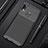Samsung Galaxy A10s用シリコンケース ソフトタッチラバー ツイル カバー サムスン ブラック