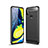 Samsung Galaxy A11用シリコンケース ソフトタッチラバー ライン カバー サムスン ブラック