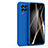 Samsung Galaxy A12 5G用360度 フルカバー極薄ソフトケース シリコンケース 耐衝撃 全面保護 バンパー S03 サムスン ネイビー
