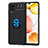 Samsung Galaxy A12 5G用極薄ソフトケース シリコンケース 耐衝撃 全面保護 アンド指輪 マグネット式 バンパー JM1 サムスン 