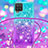 Samsung Galaxy A12 5G用シリコンケース ソフトタッチラバー ブリンブリン カバー 携帯ストラップ S01 サムスン 