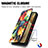 Samsung Galaxy A12 5G用手帳型 レザーケース スタンド パターン カバー S02D サムスン 