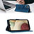 Samsung Galaxy A12用手帳型 レザーケース スタンド カバー YB2 サムスン 