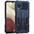 Samsung Galaxy A12 Nacho用ハイブリットバンパーケース スタンド プラスチック 兼シリコーン カバー ZJ1 サムスン 
