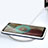 Samsung Galaxy A12 Nacho用ハイブリットバンパーケース クリア透明 プラスチック 鏡面 カバー MQ1 サムスン 