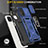 Samsung Galaxy A12 Nacho用ハイブリットバンパーケース プラスチック アンド指輪 マグネット式 MQ4 サムスン 
