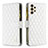 Samsung Galaxy A13 4G用手帳型 レザーケース スタンド カバー B12F サムスン ホワイト