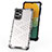 Samsung Galaxy A13 4G用360度 フルカバー ハイブリットバンパーケース クリア透明 プラスチック カバー AM1 サムスン 