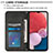 Samsung Galaxy A13 4G用手帳型 レザーケース スタンド カバー Y04B サムスン 