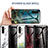 Samsung Galaxy A13 5G用ハイブリットバンパーケース プラスチック パターン 鏡面 カバー サムスン 