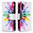 Samsung Galaxy A13 5G用手帳型 レザーケース スタンド パターン カバー B04F サムスン 