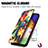 Samsung Galaxy A13 5G用手帳型 レザーケース スタンド パターン カバー S02D サムスン 