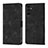 Samsung Galaxy A14 5G用手帳型 レザーケース スタンド カバー YB1 サムスン ブラック