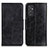 Samsung Galaxy A15 4G用手帳型 レザーケース スタンド カバー M02L サムスン ブラック