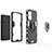 Samsung Galaxy A15 4G用ハイブリットバンパーケース プラスチック アンド指輪 マグネット式 サムスン 