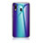 Samsung Galaxy A20用ハイブリットバンパーケース プラスチック 鏡面 虹 グラデーション 勾配色 カバー LS2 サムスン ネイビー