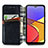 Samsung Galaxy A21 SC-42A用手帳型 レザーケース スタンド カバー S01D サムスン 