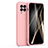 Samsung Galaxy A22 4G用360度 フルカバー極薄ソフトケース シリコンケース 耐衝撃 全面保護 バンパー S02 サムスン ピンク