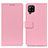 Samsung Galaxy A22 4G用手帳型 レザーケース スタンド カバー M08L サムスン ピンク