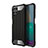 Samsung Galaxy A22 4G用ハイブリットバンパーケース プラスチック 兼シリコーン カバー WL1 サムスン ブラック