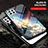 Samsung Galaxy A22 4G用ハイブリットバンパーケース プラスチック パターン 鏡面 カバー LS1 サムスン 