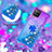 Samsung Galaxy A22 4G用シリコンケース ソフトタッチラバー ブリンブリン カバー アンド指輪 S02 サムスン 