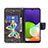 Samsung Galaxy A22 4G用手帳型 レザーケース スタンド パターン カバー B03F サムスン 