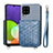 Samsung Galaxy A22 4G用極薄ソフトケース シリコンケース 耐衝撃 全面保護 マグネット式 バンパー S07D サムスン 