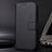 Samsung Galaxy A22 5G用手帳型 レザーケース スタンド カバー BY1 サムスン ブラック