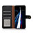 Samsung Galaxy A22 5G用手帳型 レザーケース スタンド カバー B02H サムスン 