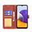 Samsung Galaxy A22 5G用手帳型 レザーケース スタンド カバー B08F サムスン 