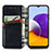 Samsung Galaxy A22 5G用手帳型 レザーケース スタンド カバー S01D サムスン 