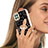Samsung Galaxy A22s 5G用シリコンケース ソフトタッチラバー バタフライ パターン カバー アンド指輪 YB2 サムスン 