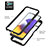 Samsung Galaxy A22s 5G用360度 フルカバー ハイブリットバンパーケース クリア透明 プラスチック カバー ZJ1 サムスン 