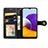 Samsung Galaxy A22s 5G用手帳型 レザーケース スタンド カバー S05D サムスン 