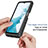 Samsung Galaxy A23 4G用360度 フルカバー ハイブリットバンパーケース クリア透明 プラスチック カバー JX1 サムスン 