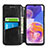 Samsung Galaxy A23 5G用手帳型 レザーケース スタンド パターン カバー S01D サムスン 