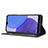 Samsung Galaxy A23 5G SC-56C用手帳型 レザーケース スタンド カバー BY4 サムスン 