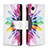 Samsung Galaxy A23e 5G用手帳型 レザーケース スタンド パターン カバー B04F サムスン マルチカラー