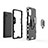 Samsung Galaxy A31用ハイブリットバンパーケース プラスチック アンド指輪 マグネット式 S01 サムスン 