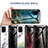 Samsung Galaxy A31用ハイブリットバンパーケース プラスチック パターン 鏡面 カバー サムスン 