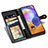Samsung Galaxy A31用手帳型 レザーケース スタンド カバー S05D サムスン 
