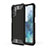 Samsung Galaxy A32 4G用ハイブリットバンパーケース プラスチック 兼シリコーン カバー WL1 サムスン ブラック