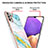 Samsung Galaxy A32 4G用シリコンケース ソフトタッチラバー バタフライ パターン カバー Y05B サムスン 