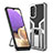 Samsung Galaxy A32 4G用ハイブリットバンパーケース プラスチック アンド指輪 マグネット式 ZL1 サムスン 
