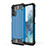 Samsung Galaxy A32 5G用ハイブリットバンパーケース プラスチック 兼シリコーン カバー WL1 サムスン ネイビー
