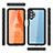 Samsung Galaxy A32 5G用完全防水ケース ハイブリットバンパーカバー 高級感 手触り良い 360度 サムスン ブラック
