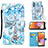 Samsung Galaxy A32 5G用手帳型 レザーケース スタンド パターン カバー Y02B サムスン 