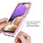 Samsung Galaxy A32 5G用360度 フルカバー ハイブリットバンパーケース クリア透明 プラスチック カバー JX1 サムスン 